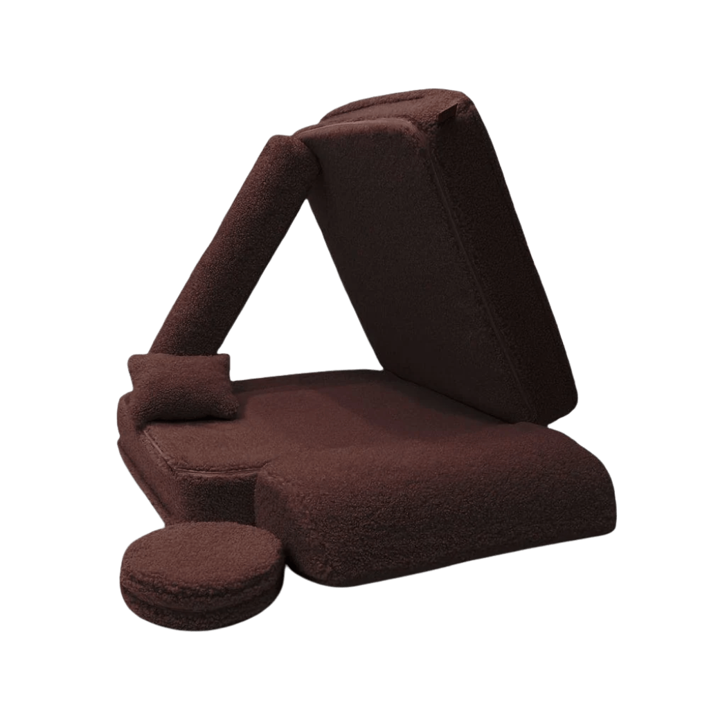 Chaise Enfant Modulaire 5 éléments - Dark Brown en | Decoração Tinitto – Fabrication européenne