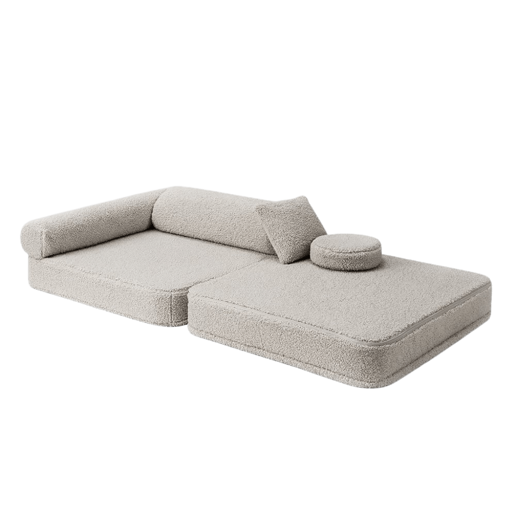 Chaise Enfant Modulaire 5 éléments - Light Gray en | Decoração Tinitto – Fabrication européenne