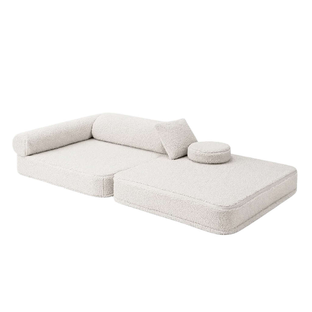 Chaise Enfant Modulaire 5 éléments - White en | Decoração Tinitto – Fabrication européenne