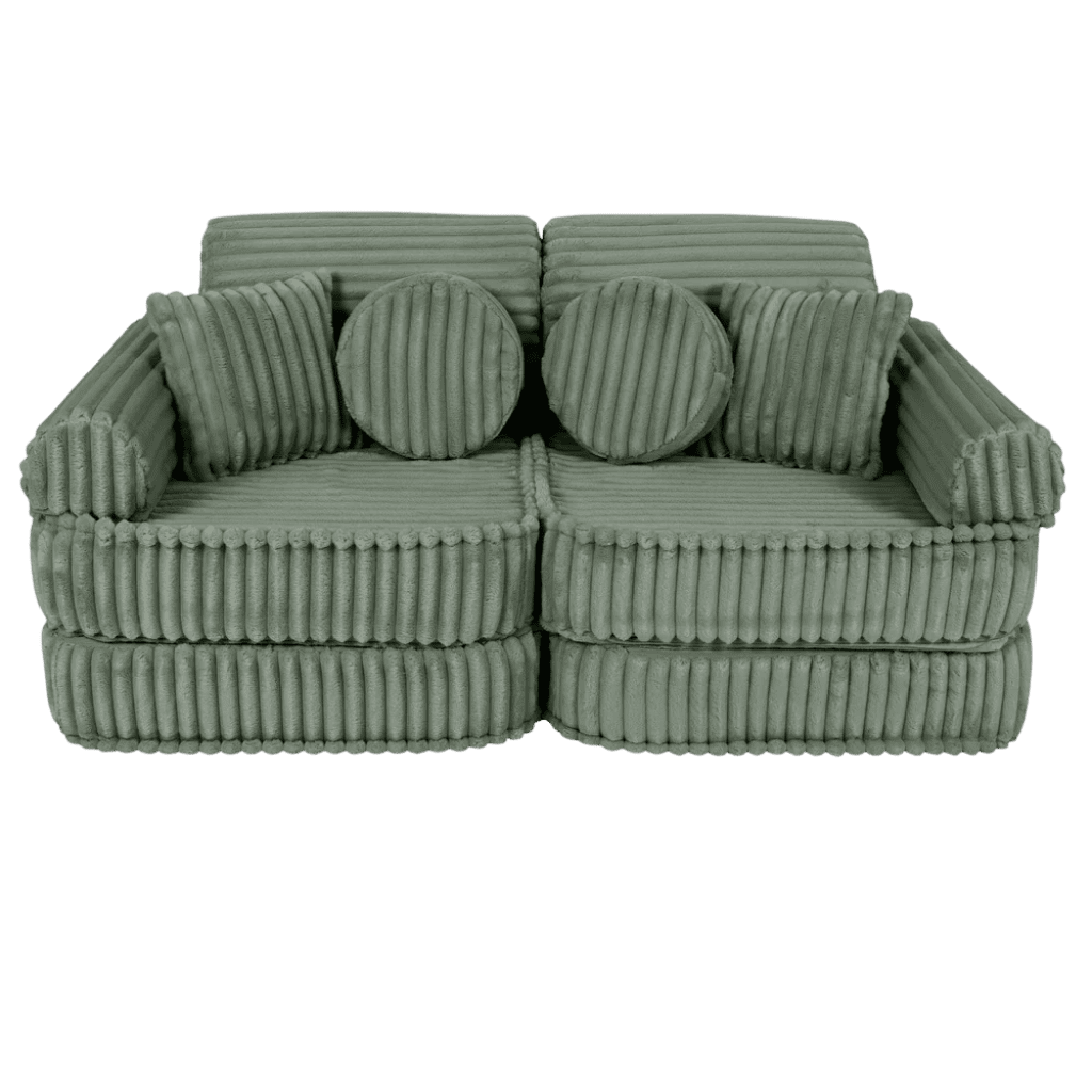 Coccolo - Canapé Modulable Enfant Premium en RosyBrown | Decoração Tinitto – Fabrication européenne