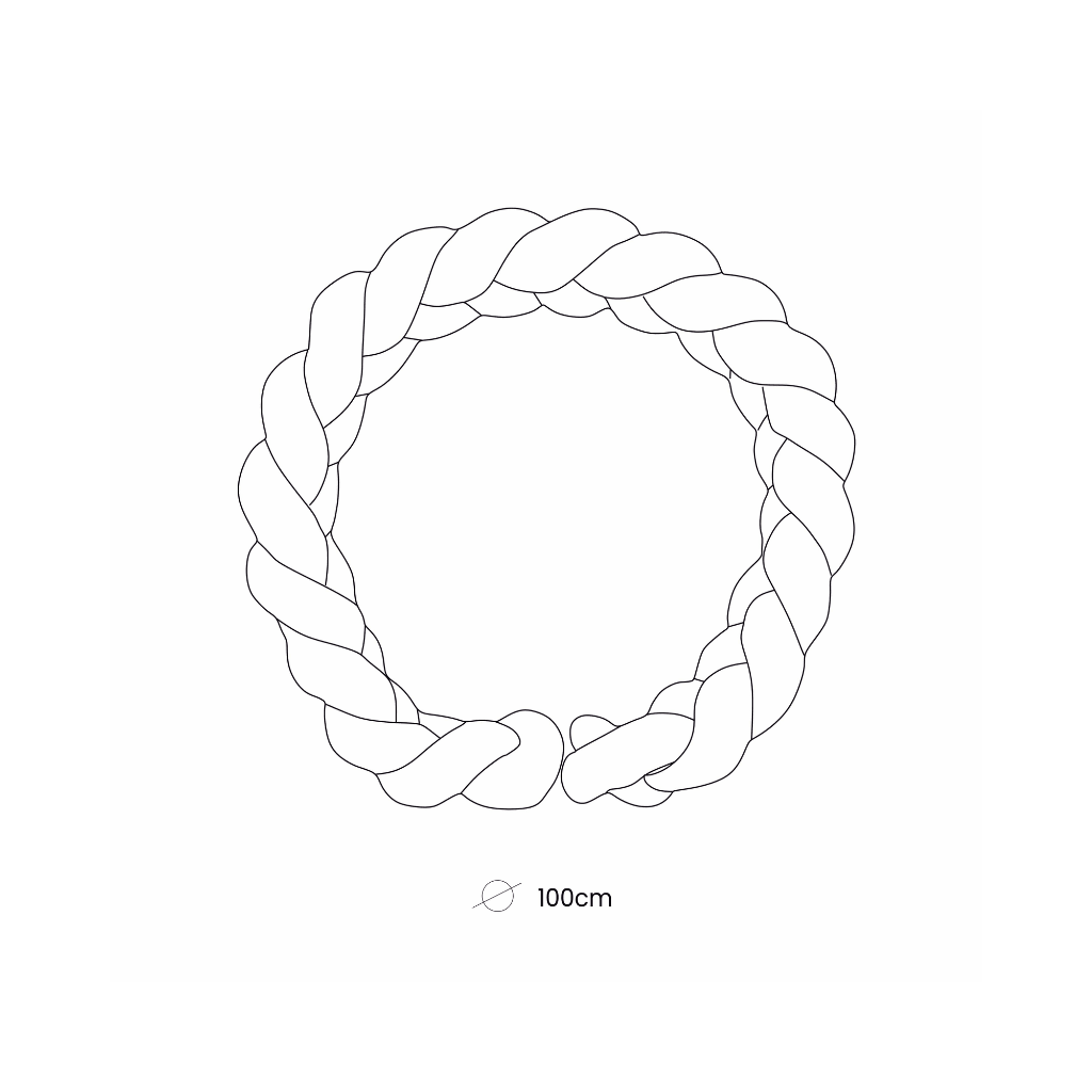 Cocon Bébé Évolutif 3 - en - 1 avec Tresse Amovible Aesthetic – Vanille en | Conforto Tinitto – Fabrication européenne