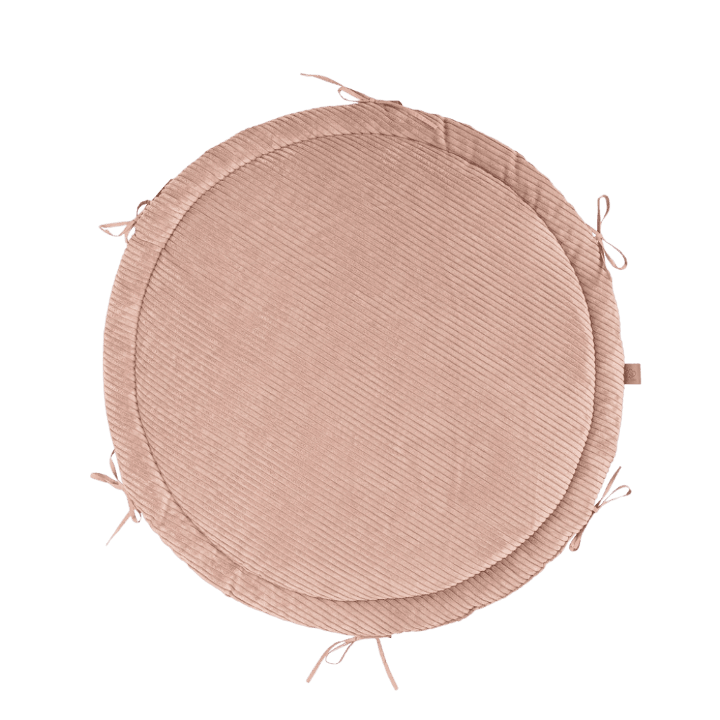 Cocon Bébé Olive 3 - en - 1 – Tapis d’Éveil & Tour de Lit Tressé en DarkGray | Conforto Tinitto – Fabrication européenne