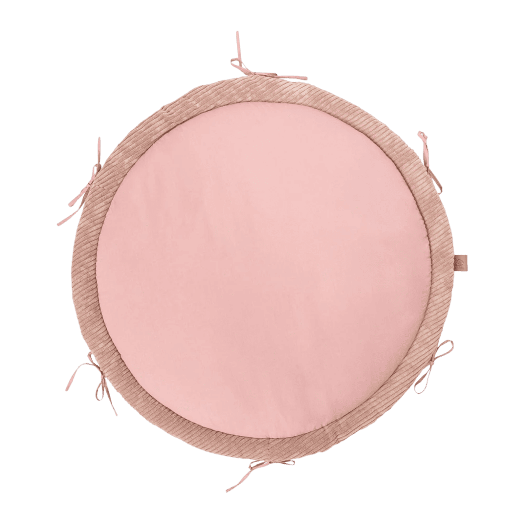 Cocon Bébé Olive 3 - en - 1 – Tapis d’Éveil & Tour de Lit Tressé en DarkGray | Conforto Tinitto – Fabrication européenne