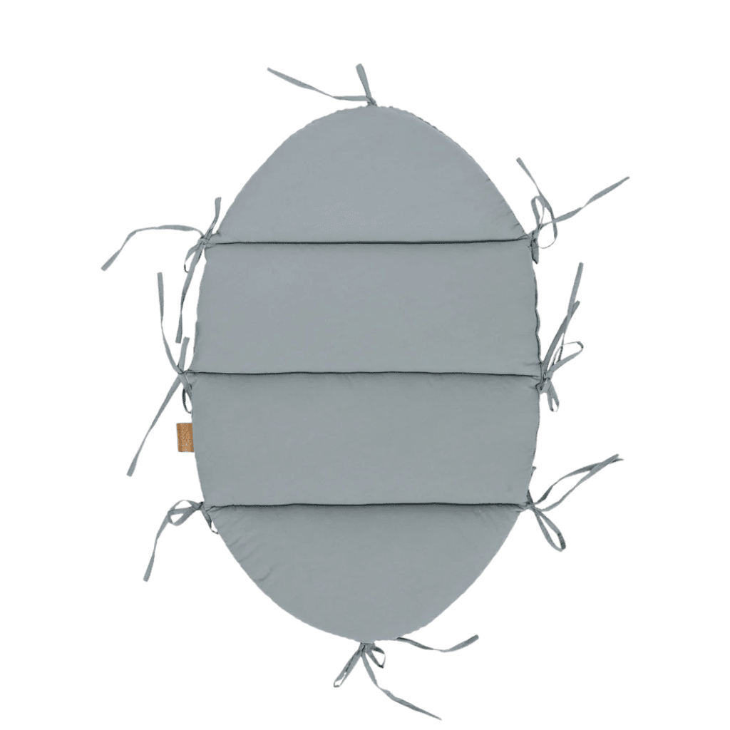 Cocon Bébé Vanille avec Protection Tressée en Dirty White | Conforto Tinitto – Fabrication européenne