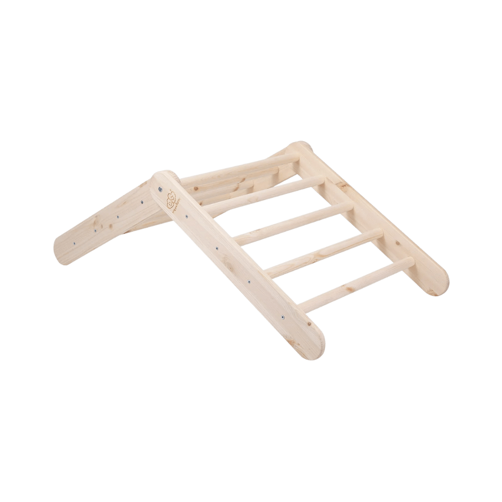 Pikler Wooden Climbing Ladder - Natural Wood | Motricidade Tinitto – Made in Europe
