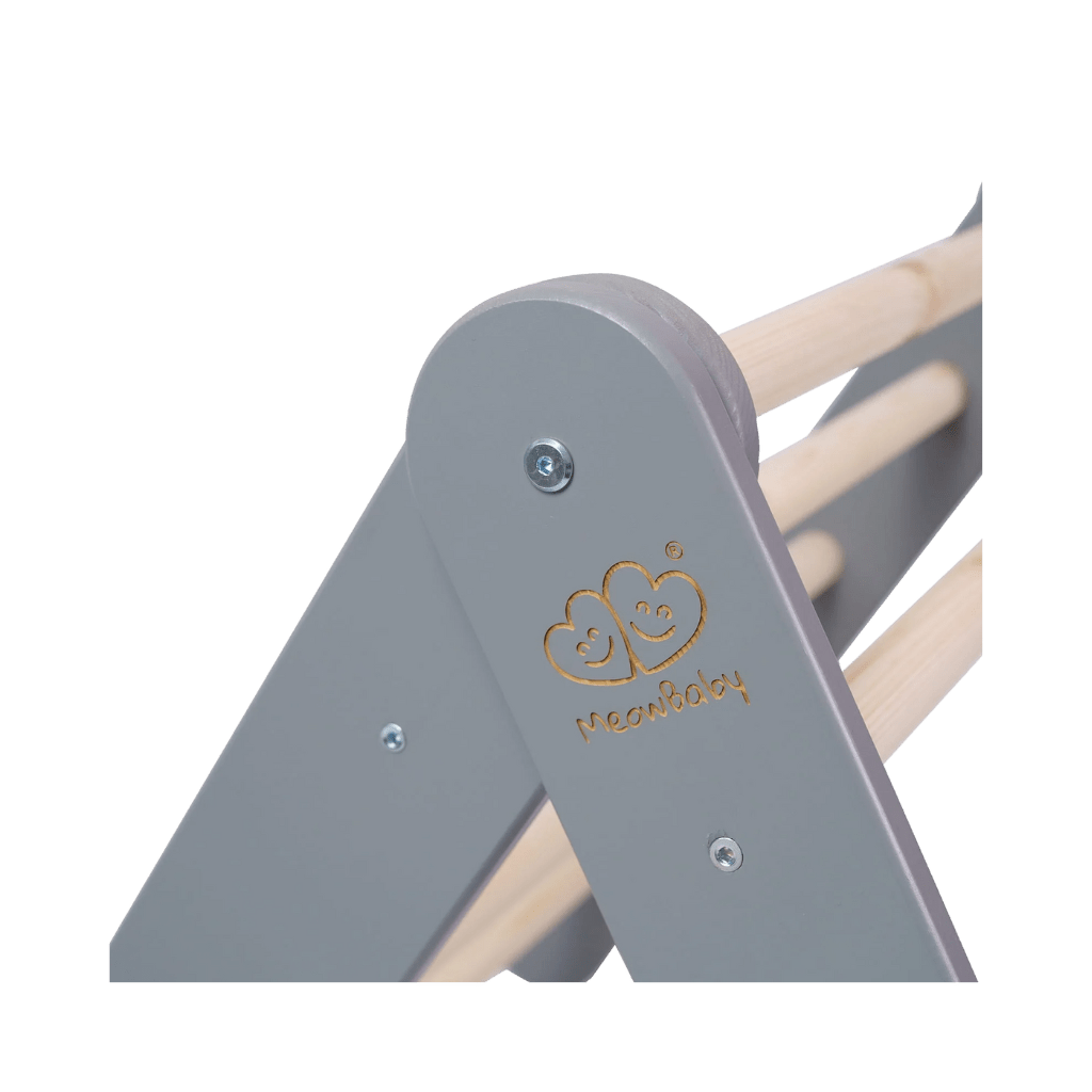 Scala da arrampicata Pikler in legno - Grigio | Motricidade Tinitto – Prodotto in Europa