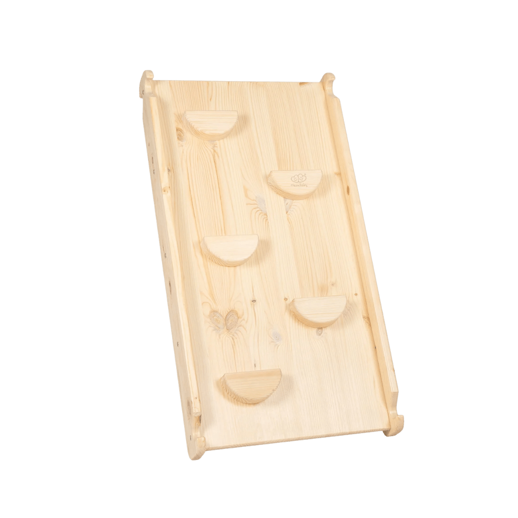 Pikler Ladder with Slide - Climbing Wall - Natural Wood | Motricidade Tinitto – Made in Europe