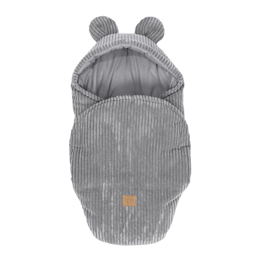Emmaillotage Ourson Bébé Esthétique en DarkGray | Conforto Tinitto – Fabrication européenne