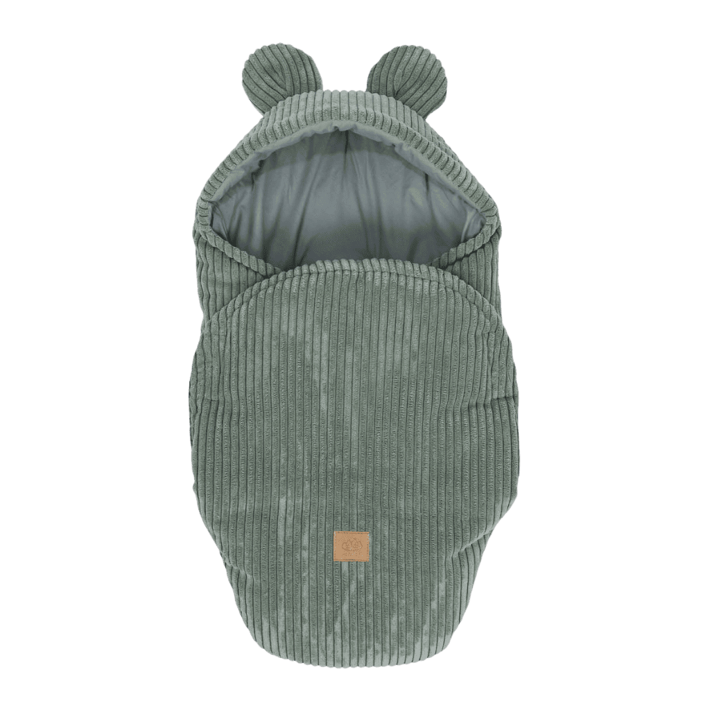 Emmaillotage Ourson Bébé Esthétique en DarkOliveGreen | Conforto Tinitto – Fabrication européenne