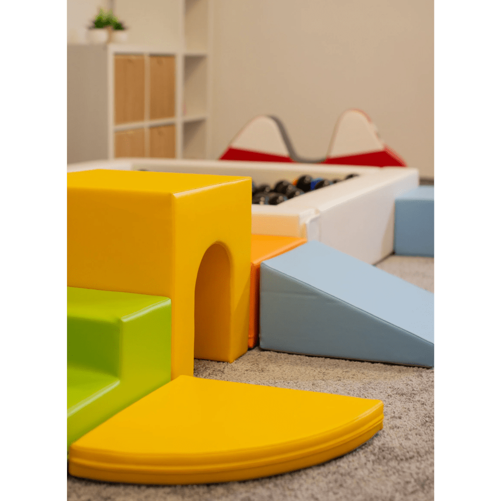 Ensemble de 10 Blocs de Mousse Soft Play - Multicolor en | Motricidade Tinitto – Fabrication européenne