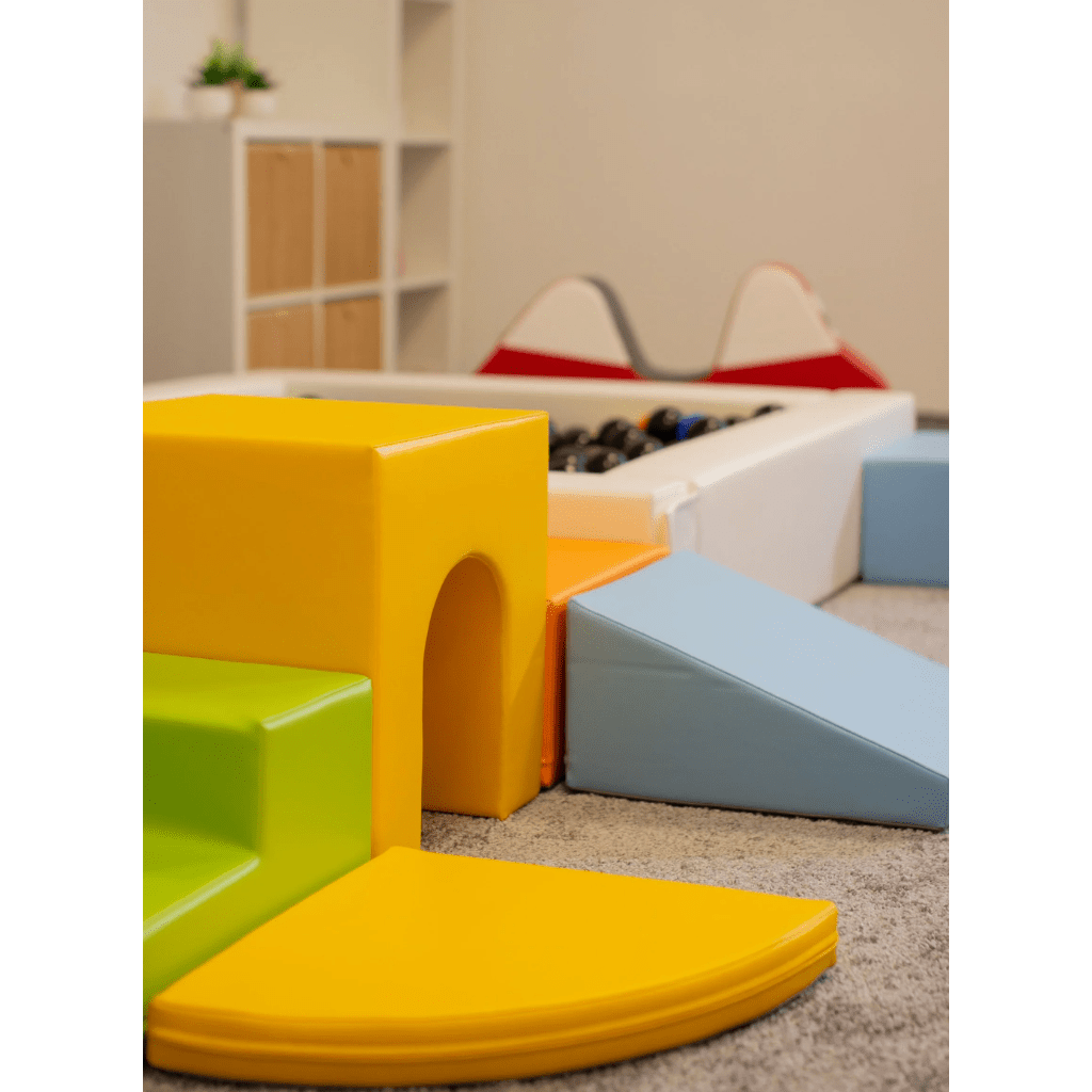 Ensemble de 10 Blocs de Mousse Soft Play - Multicolor en | Motricidade Tinitto – Fabrication européenne