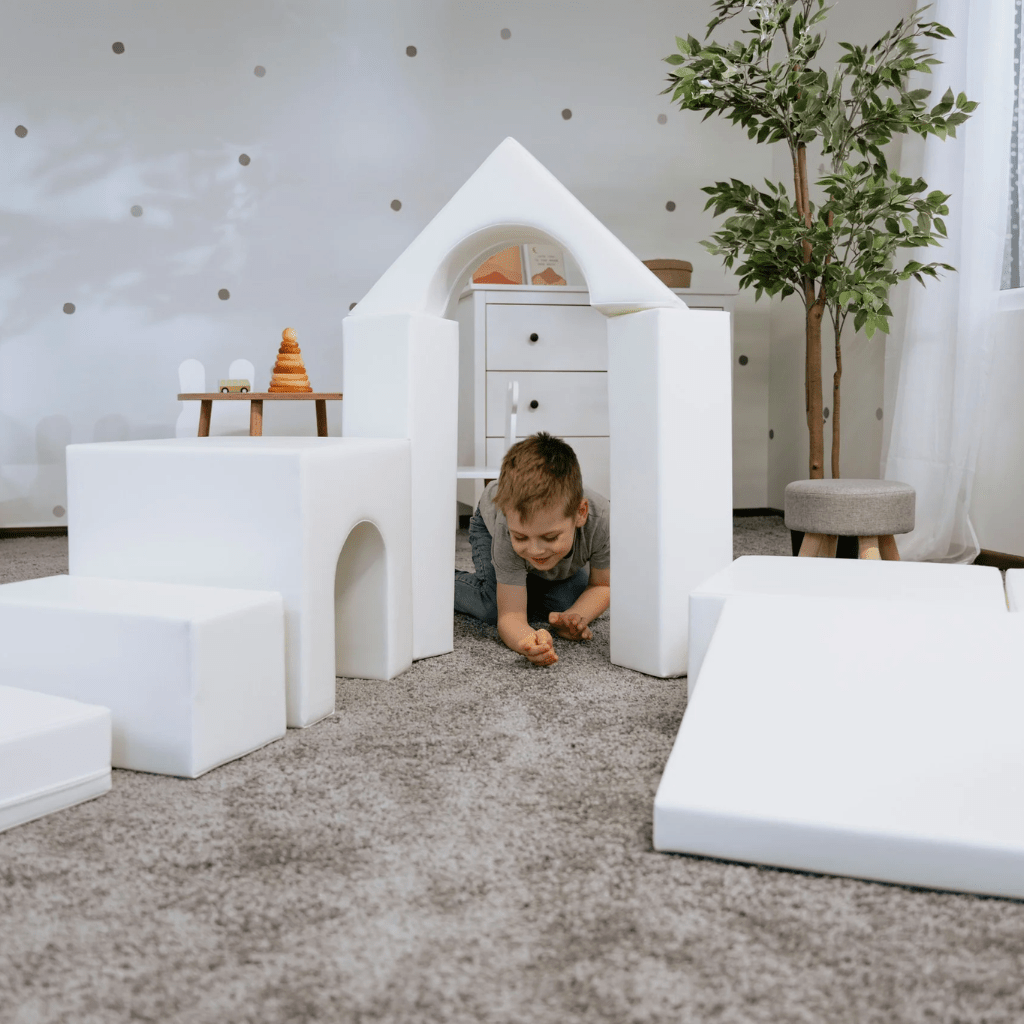 Ensemble de 10 Blocs de Mousse Soft Play - Raibow en | Motricidade Tinitto – Fabrication européenne