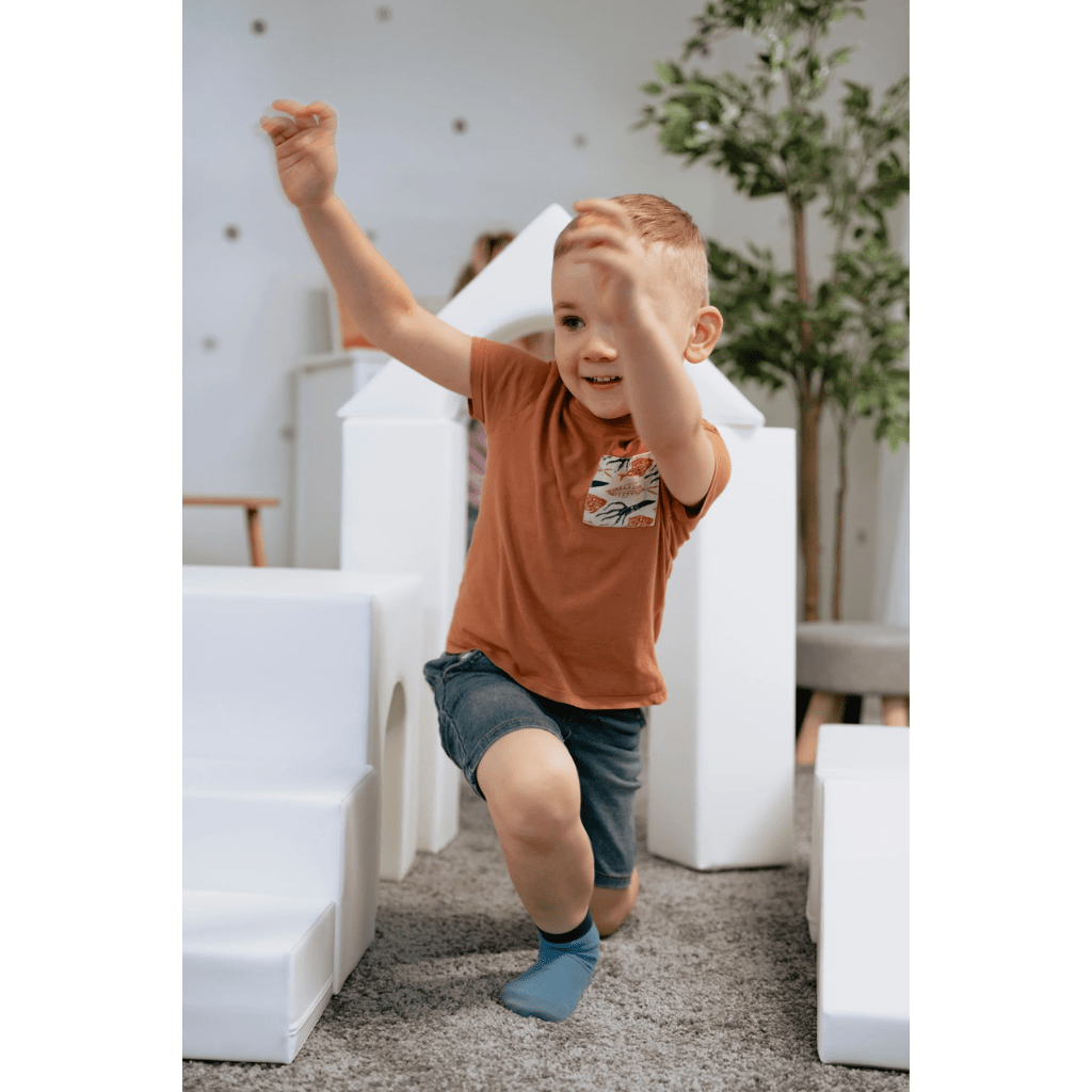 Ensemble de 10 Blocs de Mousse Soft Play - White en | Motricidade Tinitto – Fabrication européenne