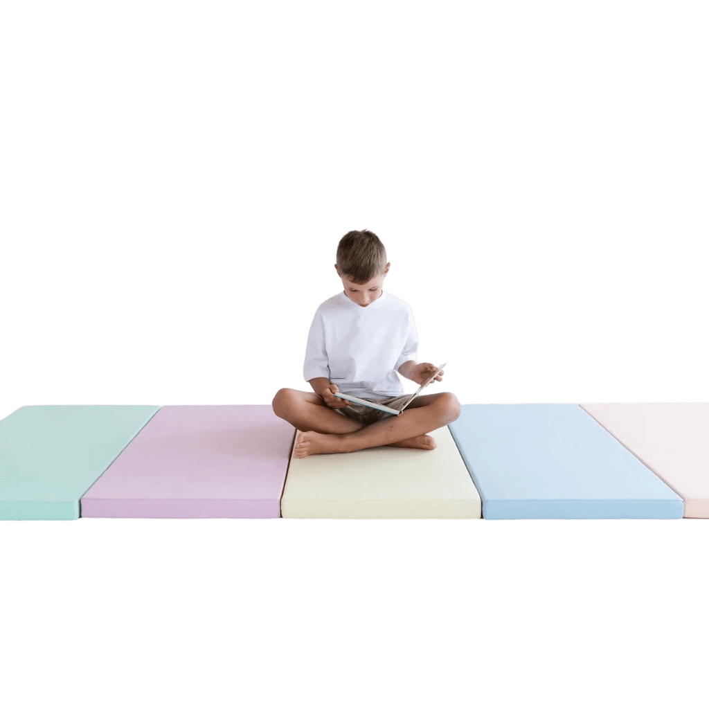 Ensemble de 5 Tapis de Sécurité et de Confort - Pastel en | Motricidade Tinitto – Fabrication européenne