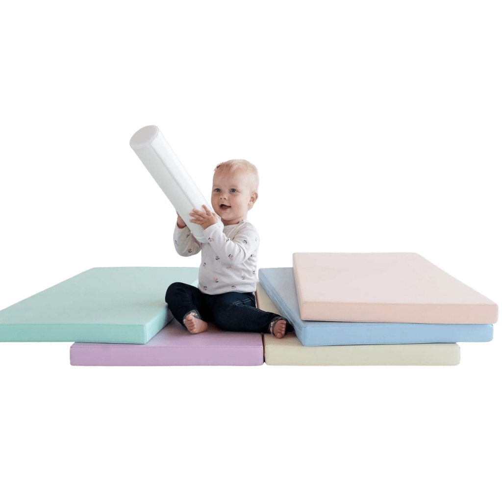 Ensemble de 5 Tapis de Sécurité et de Confort - Pastel en | Motricidade Tinitto – Fabrication européenne