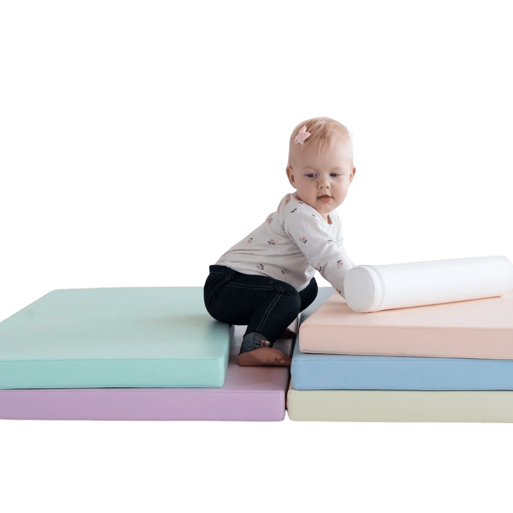 Ensemble de 5 Tapis de Sécurité et de Confort - Pastel en | Motricidade Tinitto – Fabrication européenne