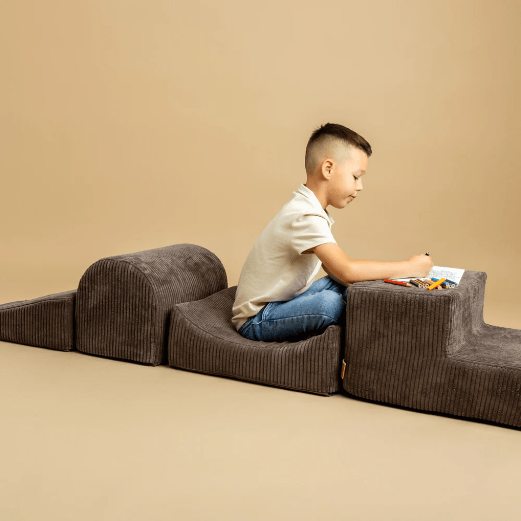 Ensemble de Jeu avec Piscine à Balles - Turquoise & White Pearl en | Motricidade Tinitto – Fabrication européenne