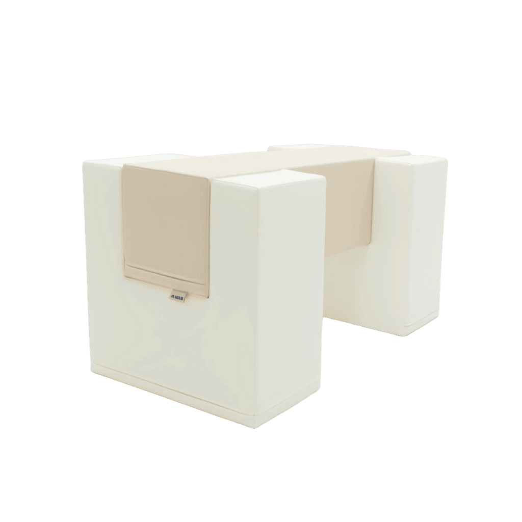 Ensemble de jeu souple Pont d'équilibre - Beige en | Motricidade Tinitto – Fabrication européenne