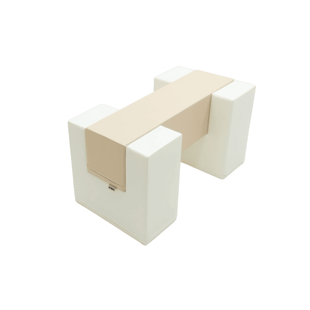 Ensemble de jeu souple Pont d'équilibre - Beige en | Motricidade Tinitto – Fabrication européenne