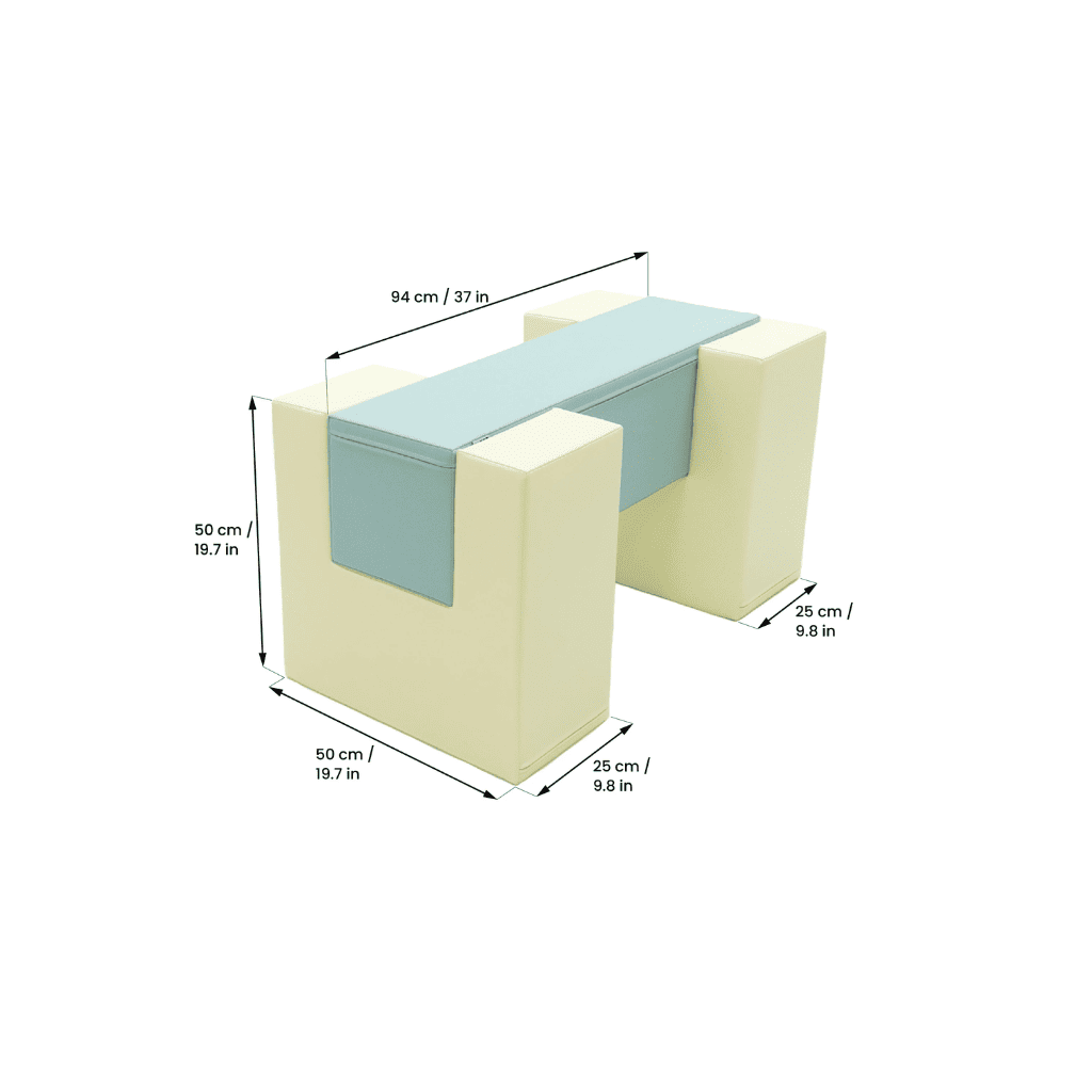 Ensemble de jeu souple Pont d'équilibre - Light Pastel en | Motricidade Tinitto – Fabrication européenne