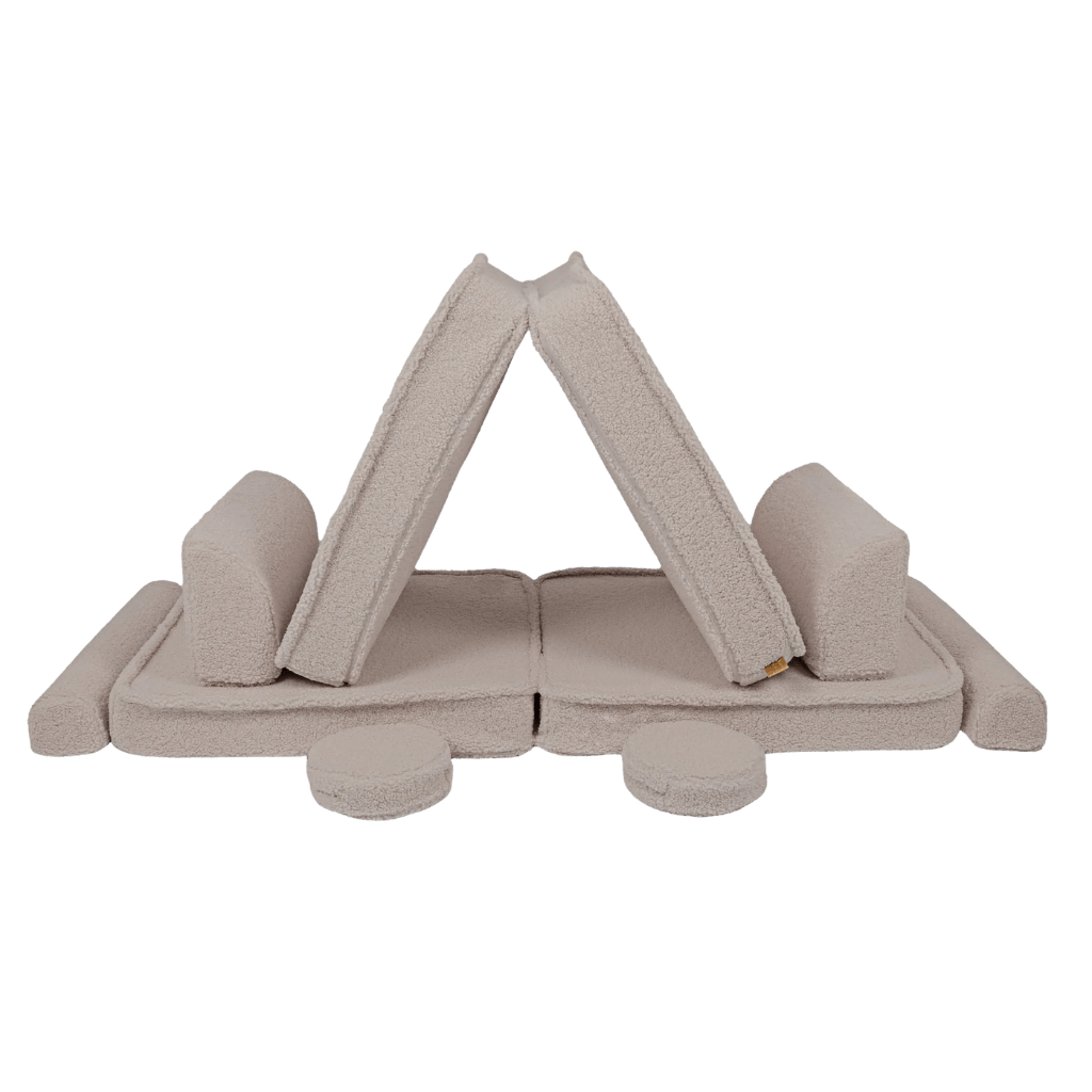 Grand canapé modulable pour enfants - Light Gray en | Decoração Tinitto – Fabrication européenne