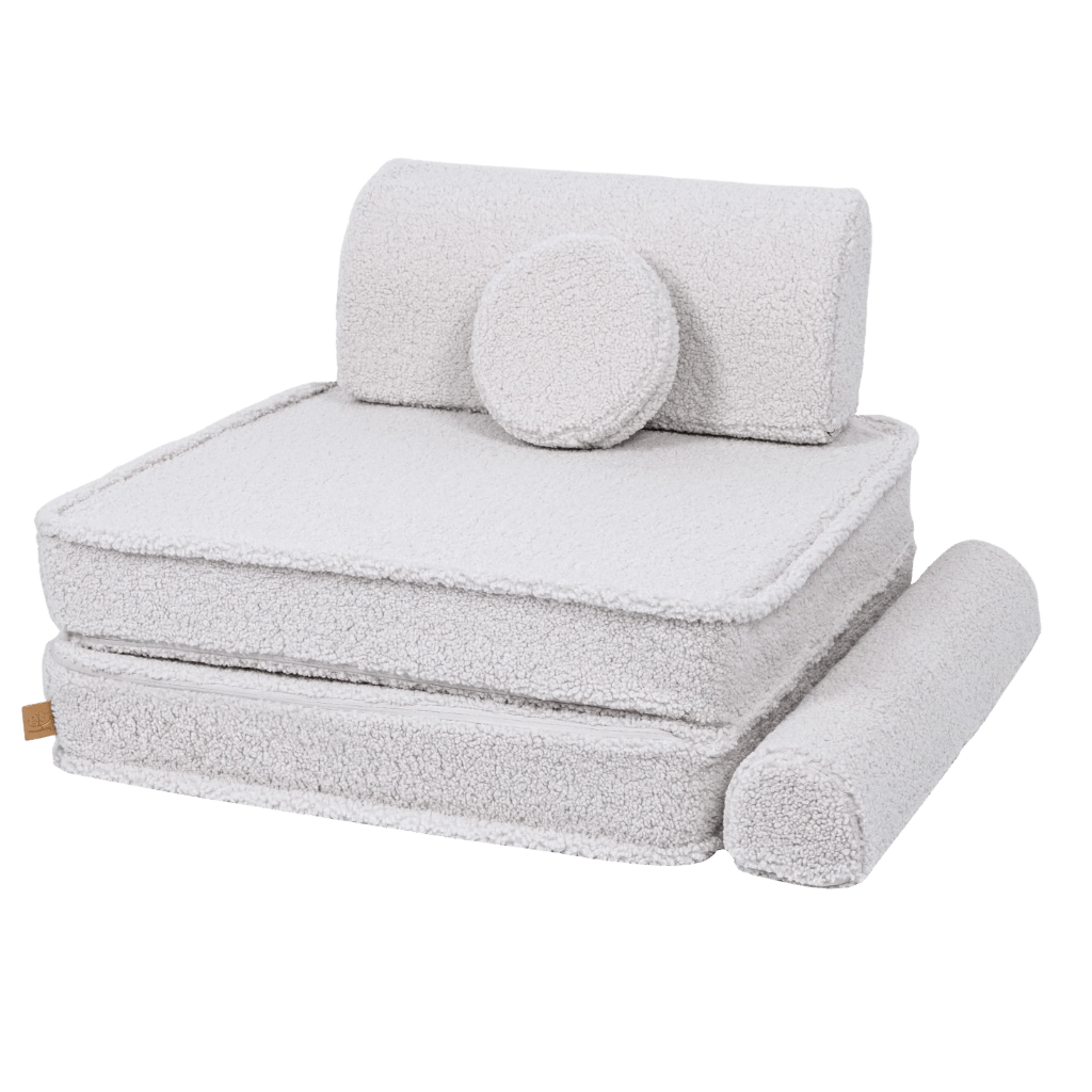 Grand canapé modulable pour enfants - White en | Decoração Tinitto – Fabrication européenne