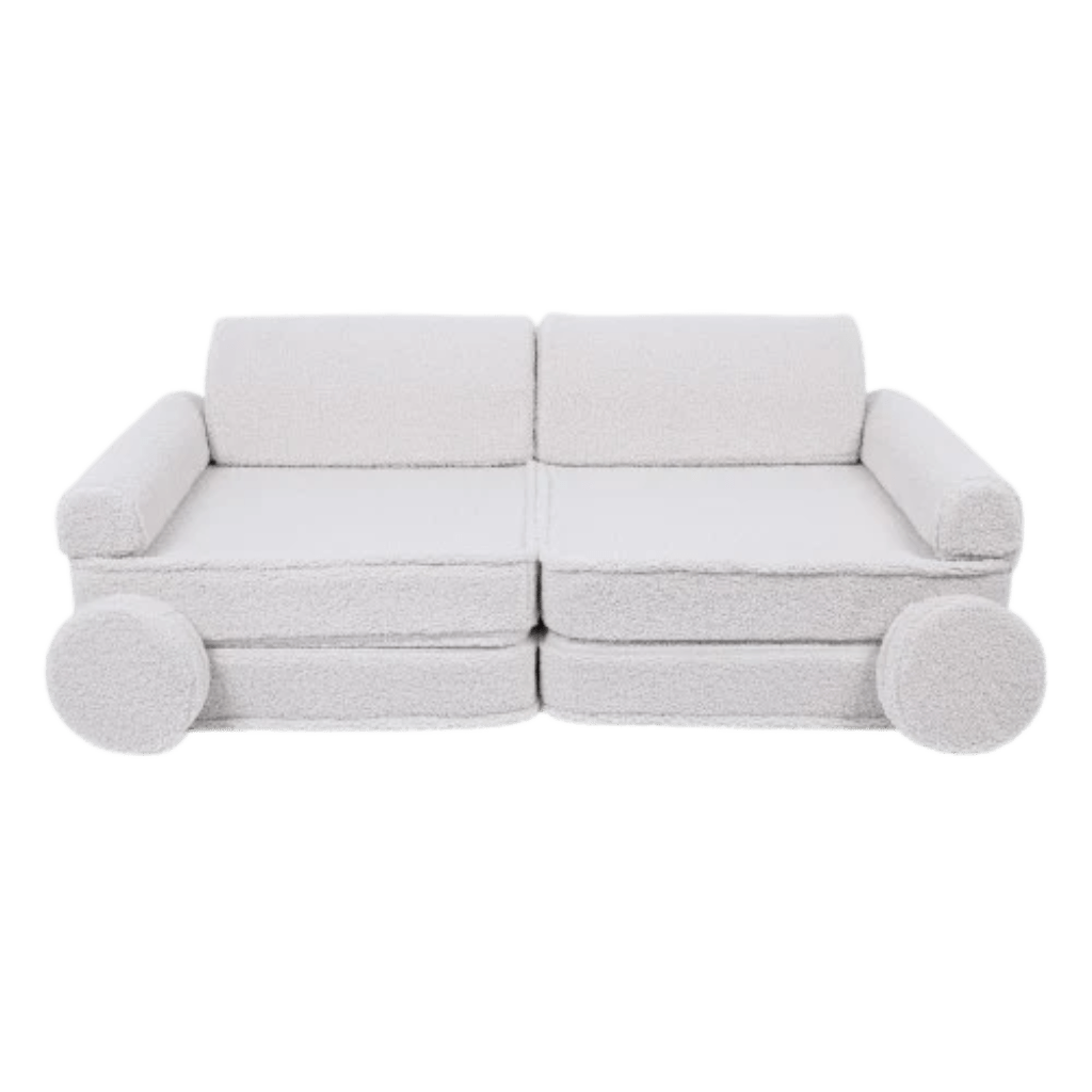 Grand canapé modulable pour enfants - White en | Decoração Tinitto – Fabrication européenne