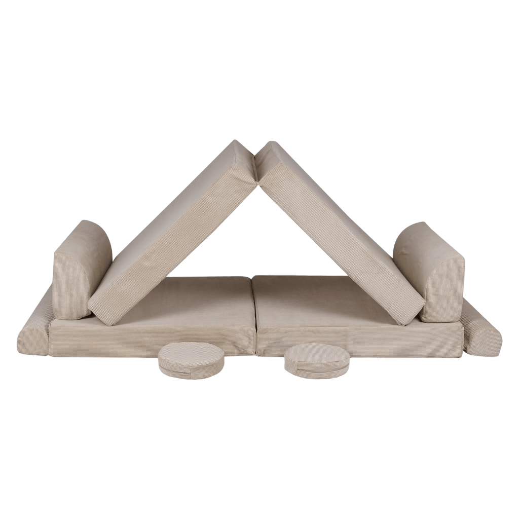 Divano grande Slimcord Premium - Ecru in | Decoração Tinitto – Produzione europea