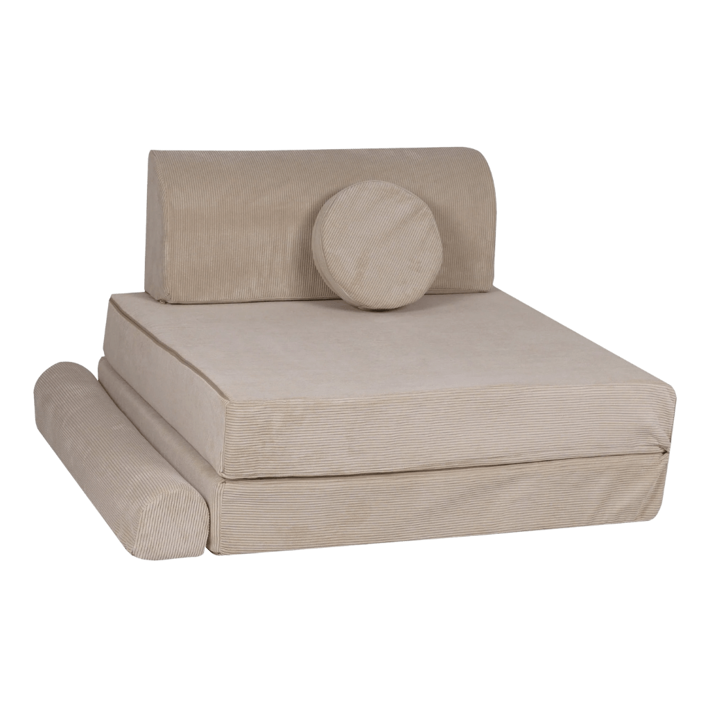 Divano grande Slimcord Premium - Ecru in | Decoração Tinitto – Produzione europea