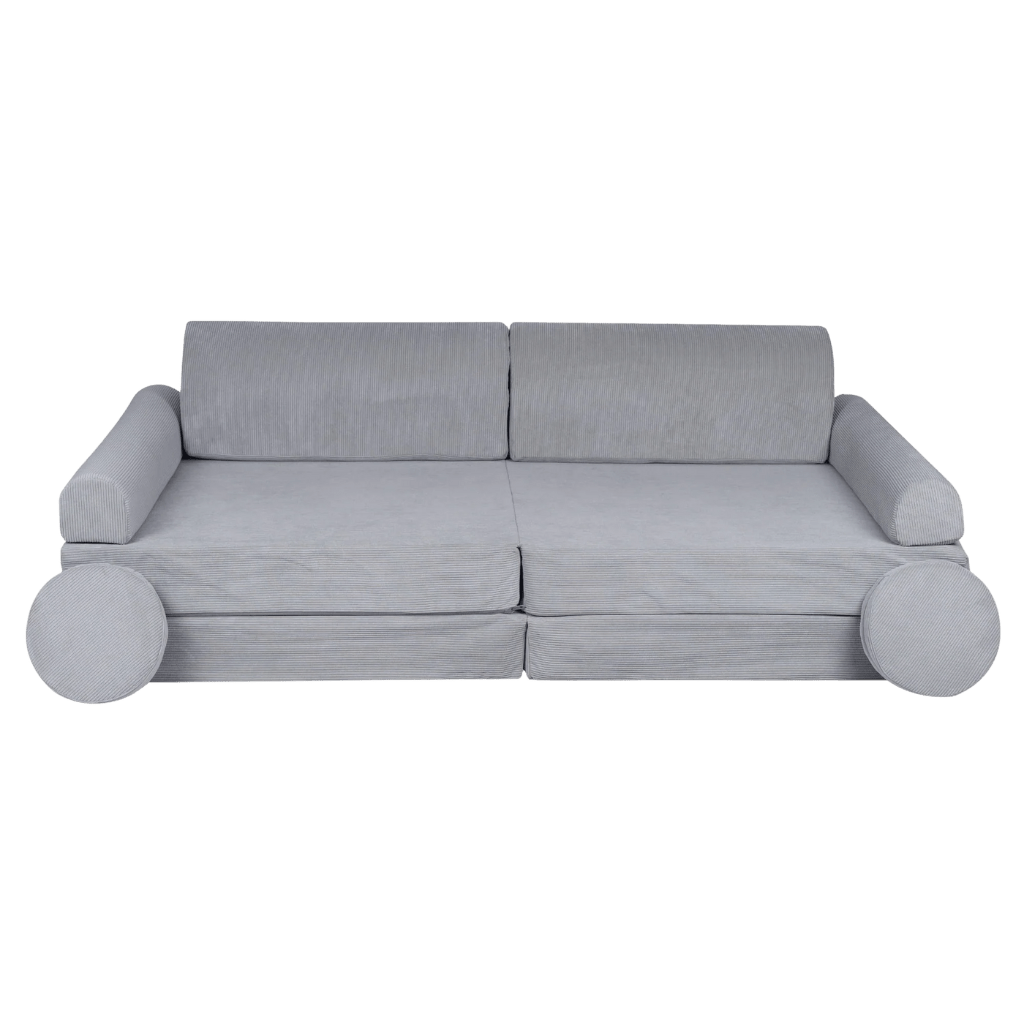 Grand Canapé Slimcord Premium - Gray en | Decoração Tinitto – Fabrication européenne