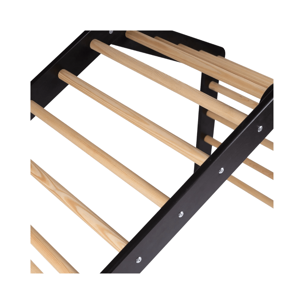 Grande Échelle Pikler en Bois - Black en | Motricidade Tinitto – Fabrication européenne