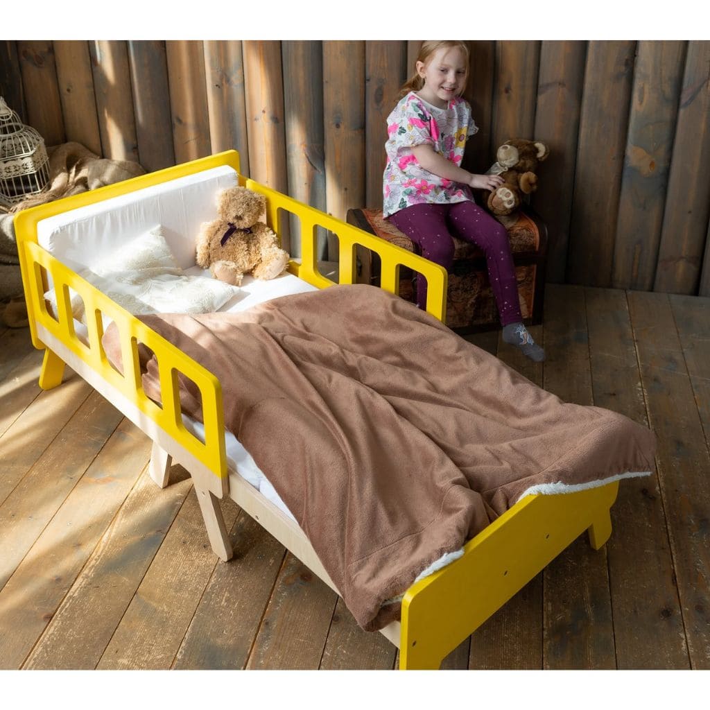 Lit Enfant Transformable avec Rangement - Du Bébé au Junior en Gray | furniture Tinitto – Fabrication européenne