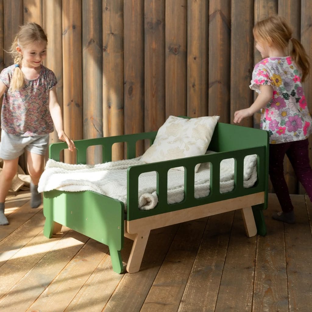 Lit Enfant Transformable avec Rangement - Du Bébé au Junior en Pink | furniture Tinitto – Fabrication européenne