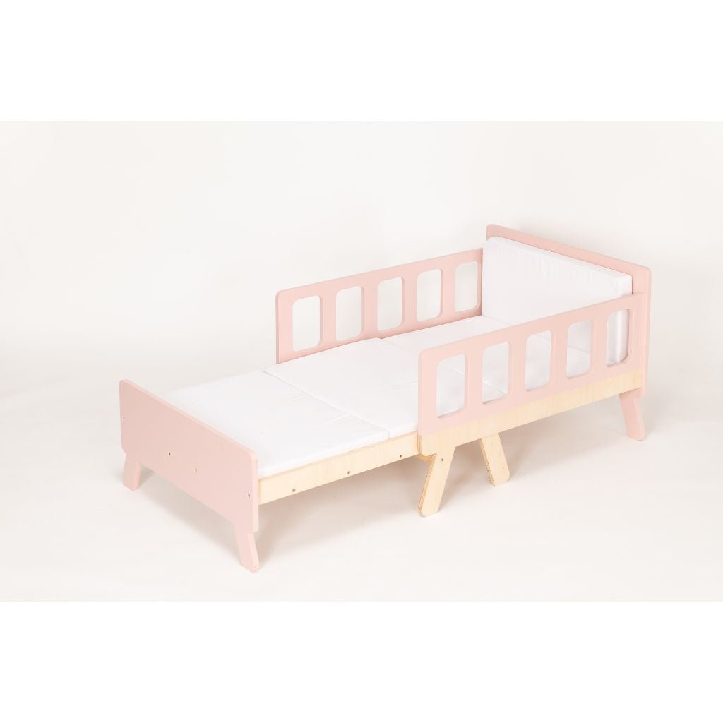 Lit Enfant Transformable avec Rangement - Du Bébé au Junior en White | furniture Tinitto – Fabrication européenne