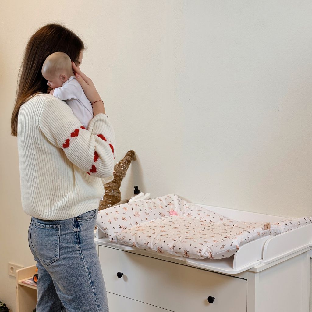 Matelas à Langer Bébé Confortable et Sécurisé en Beige | furniture Tinitto – Fabrication européenne
