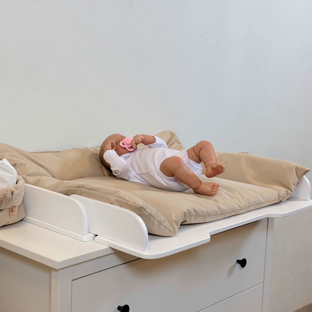 Matelas à Langer Bébé Confortable et Sécurisé en Beige | furniture Tinitto – Fabrication européenne
