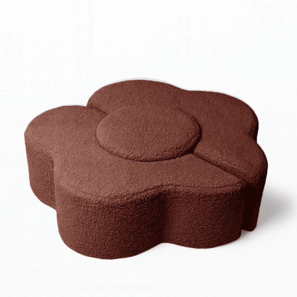 Mon Premier Parcours Fleuri – Jeu de Construction en Mousse Montessori en Dark Brown | Motricidade Tinitto – Fabrication européenne