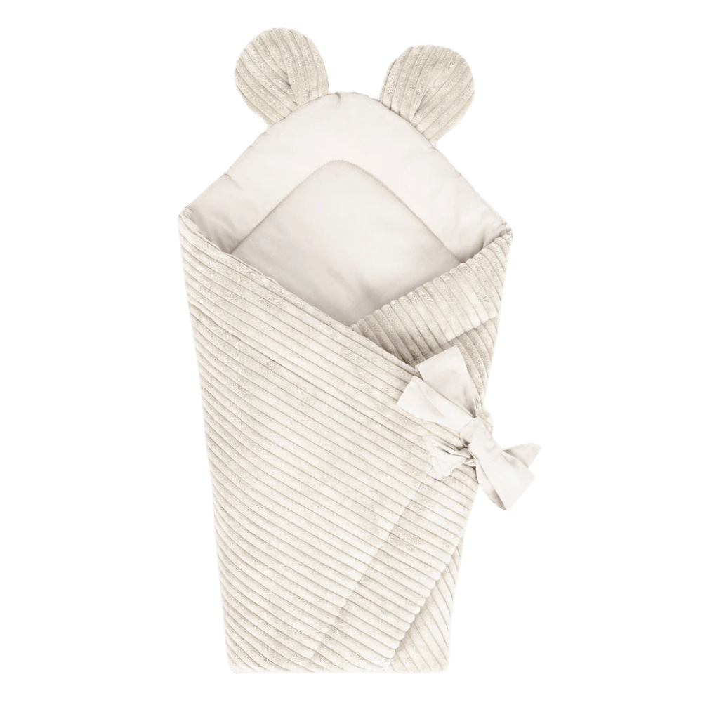 Nid d'Emmaillotage à Nouer Premium – Ecru en | Conforto Tinitto – Fabrication européenne