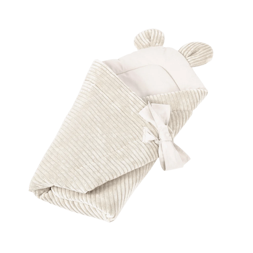 Nid d'Emmaillotage à Nouer Premium – Ecru en | Conforto Tinitto – Fabrication européenne
