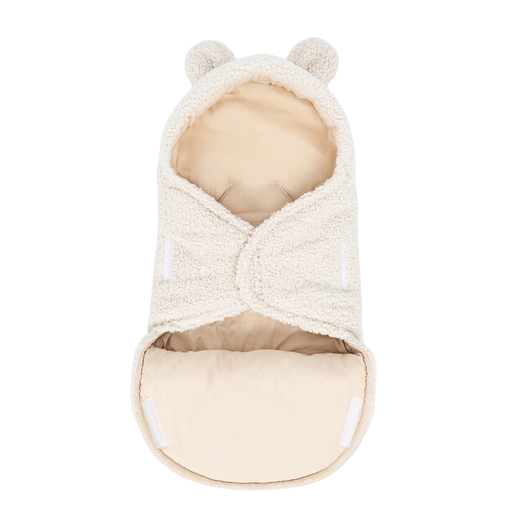 Nid d'Emmaillotage Évolutif avec Oreilles d'Ours – Bearly Cremeux en | Conforto Tinitto – Fabrication européenne