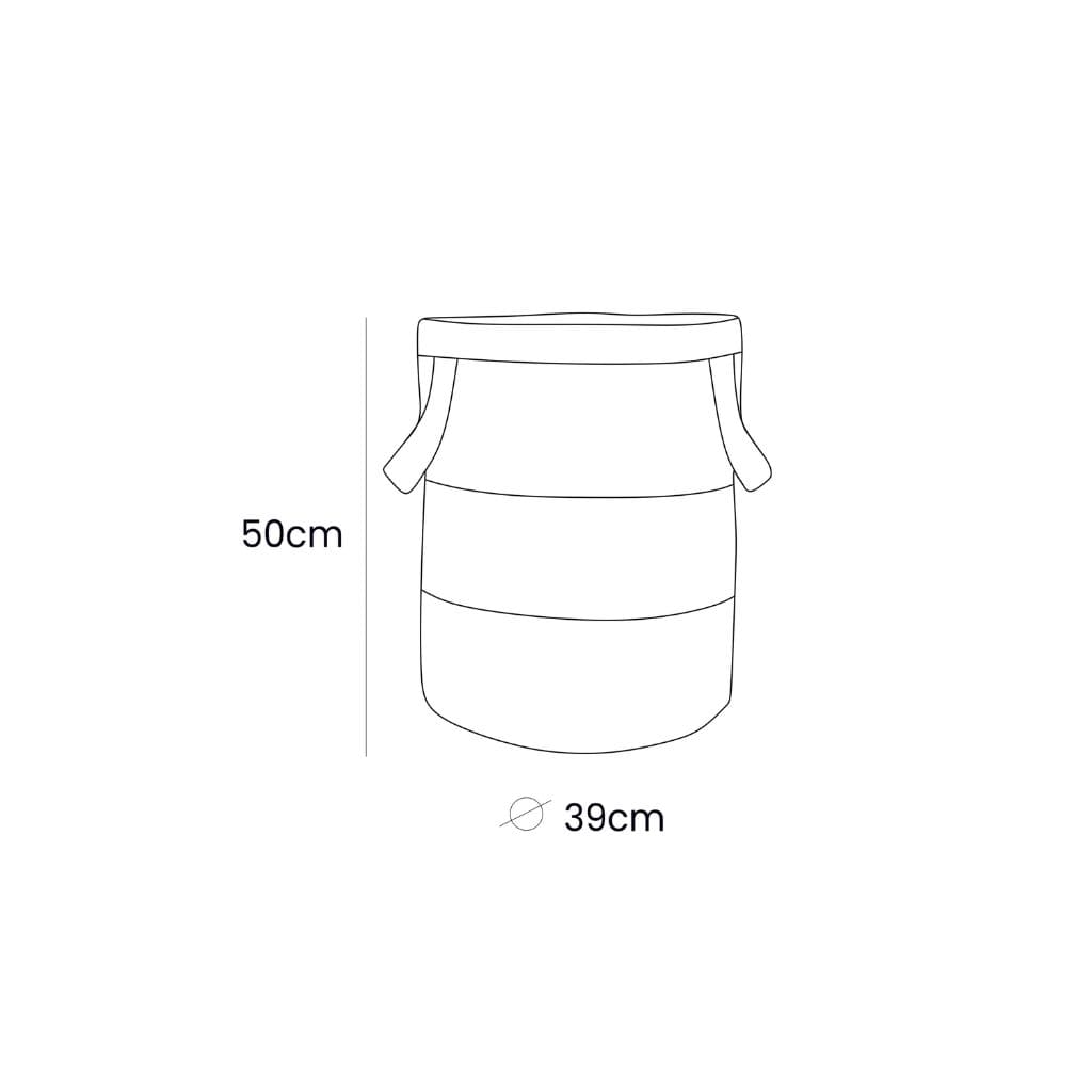 Cesto de arrumação para brinquedos de bebé e criança em rosa | Mobiliário Tinitto – Fabricação europeia
