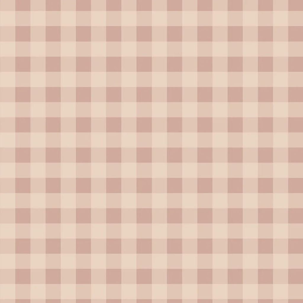 Papier Peint à Carreaux Rose et Crème – Motif Classique et Doux en | furniture Tinitto – Fabrication européenne