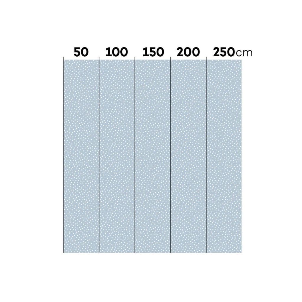 Papier Peint Pois Bleus Doux en | furniture Tinitto – Fabrication européenne
