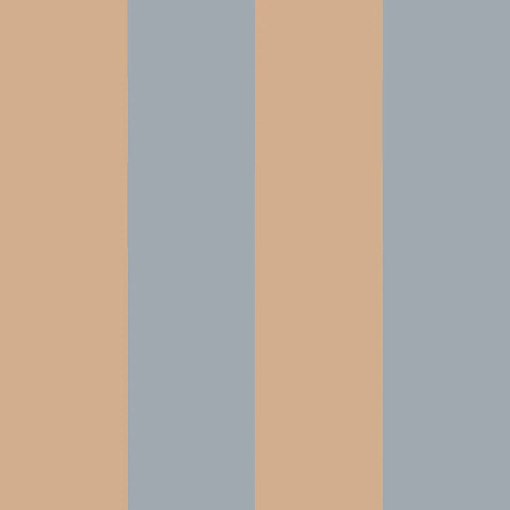 Papier Peint Intissé Rayures Bleu Gris – Style Moderne & Scandinave