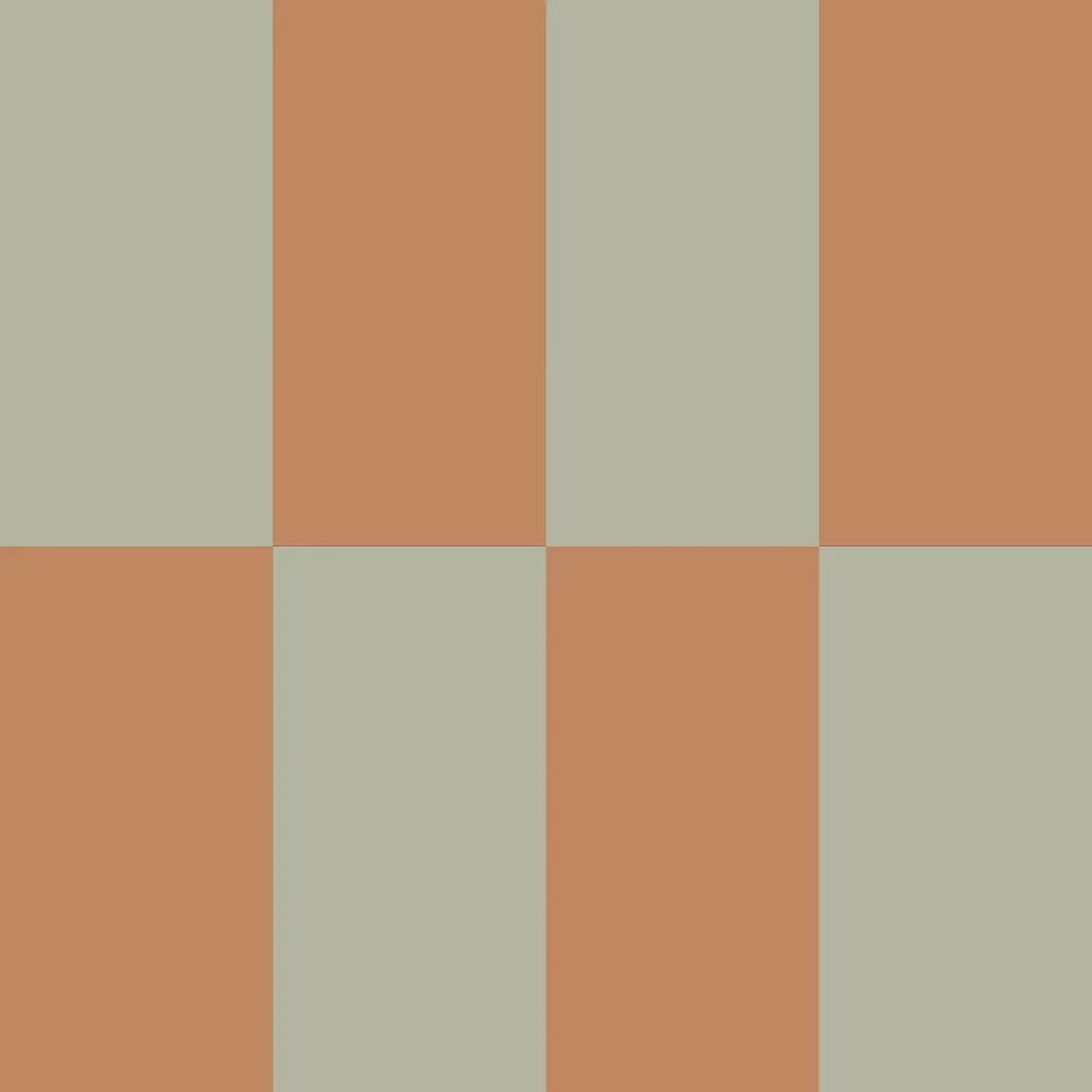 Papier Peint à Rayures Verticales Vert et Marron – Design Original