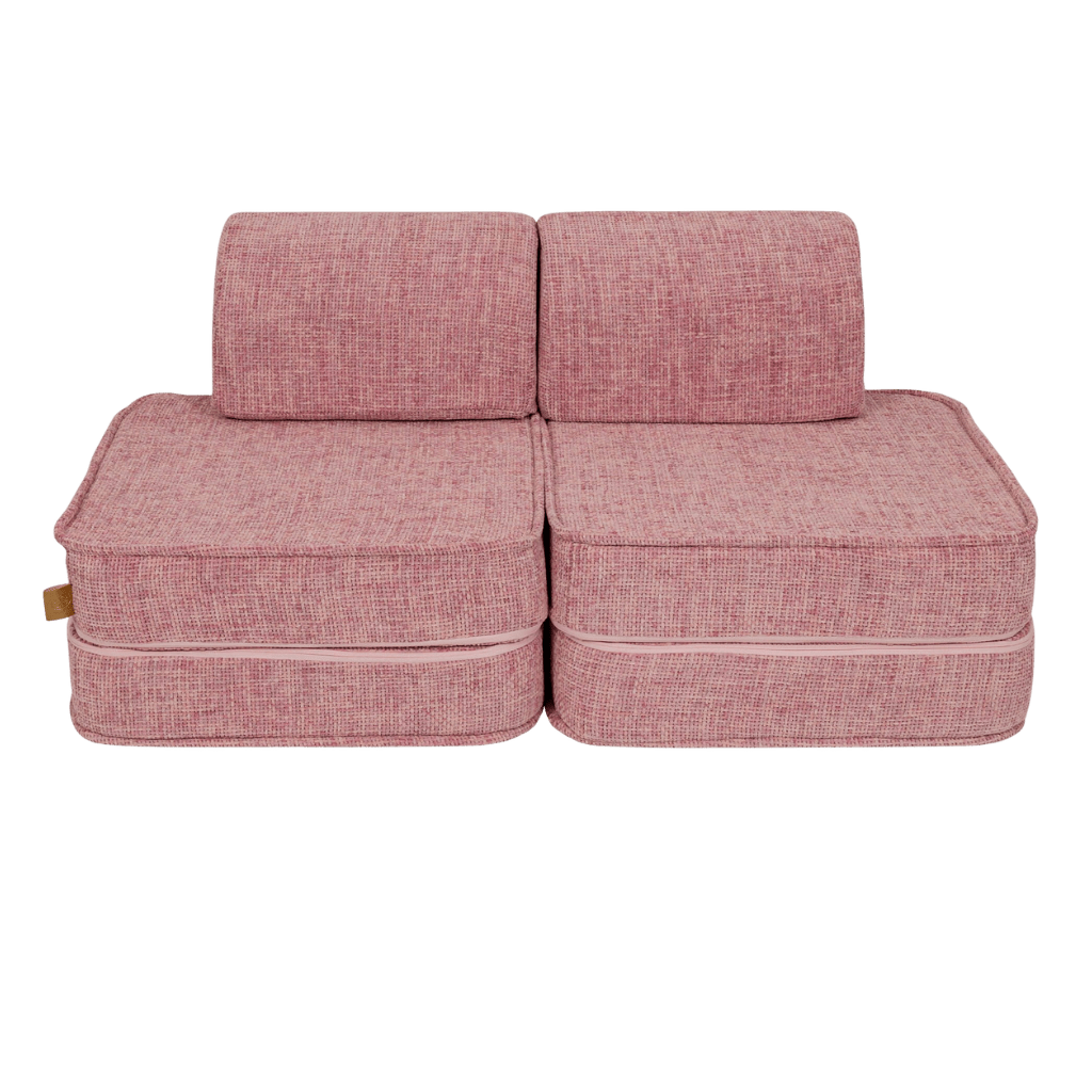 Petit Canapé Modulable pour Enfants - Tangle Bubblegum Pink en | Decoração Tinitto – Fabrication européenne
