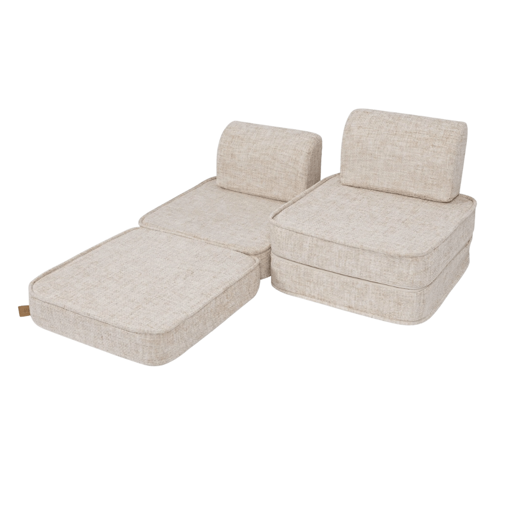 Petit Canapé Modulable pour Enfants - Tangle Marshmellow Beige en | Decoração Tinitto – Fabrication européenne