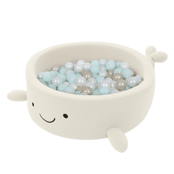 Piscine à Balles Baleine - Beige en | Motricidade Tinitto – Fabrication européenne