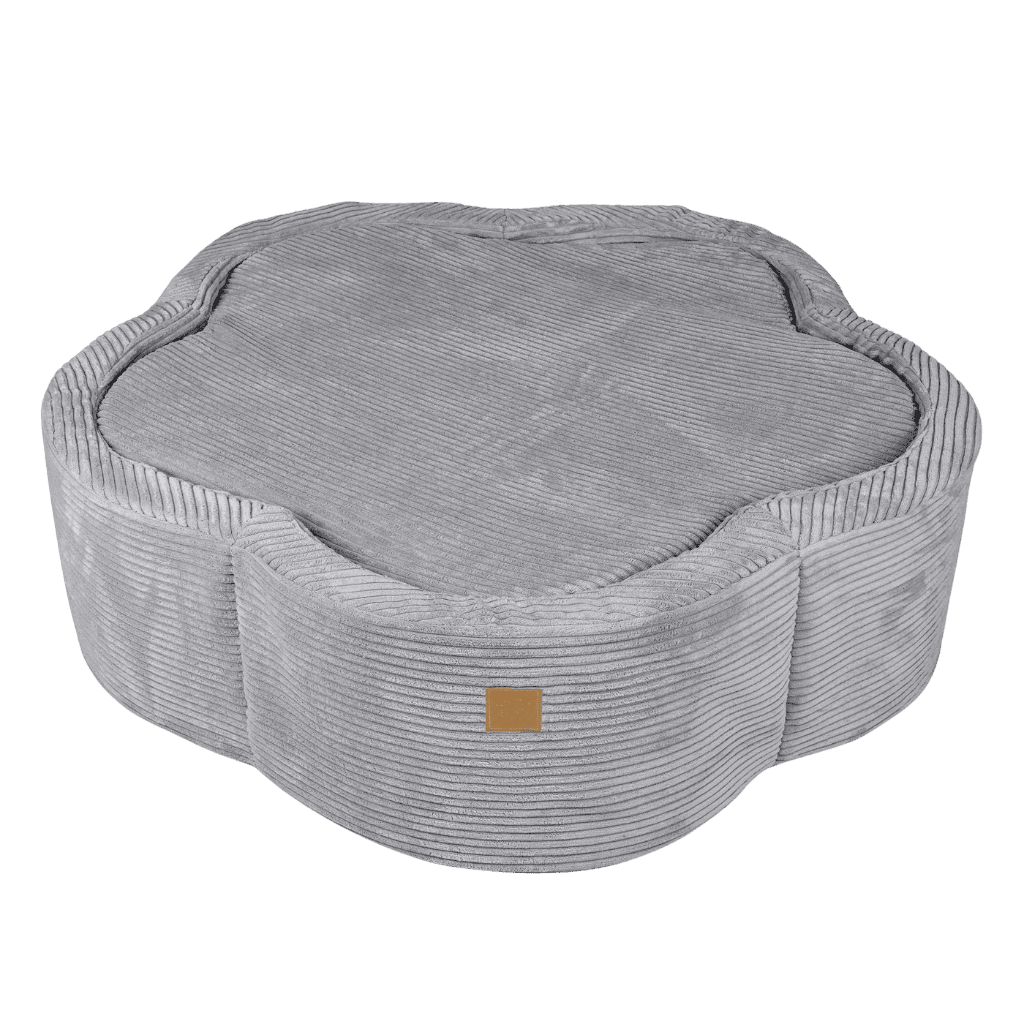 Piscine à Balles Fleur - Grey en | Motricidade Tinitto – Fabrication européenne