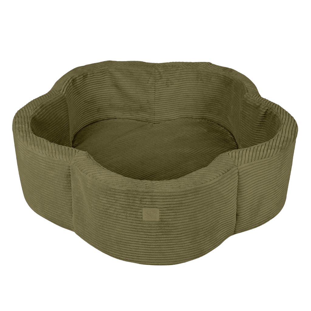 Piscine à Balles Fleur - Khaki en | Motricidade Tinitto – Fabrication européenne